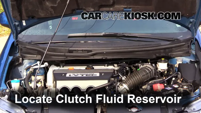 2013 Honda Civic Si 2.4L 4 Cyl. Sedan Transmission Fluid Check Fluid Level